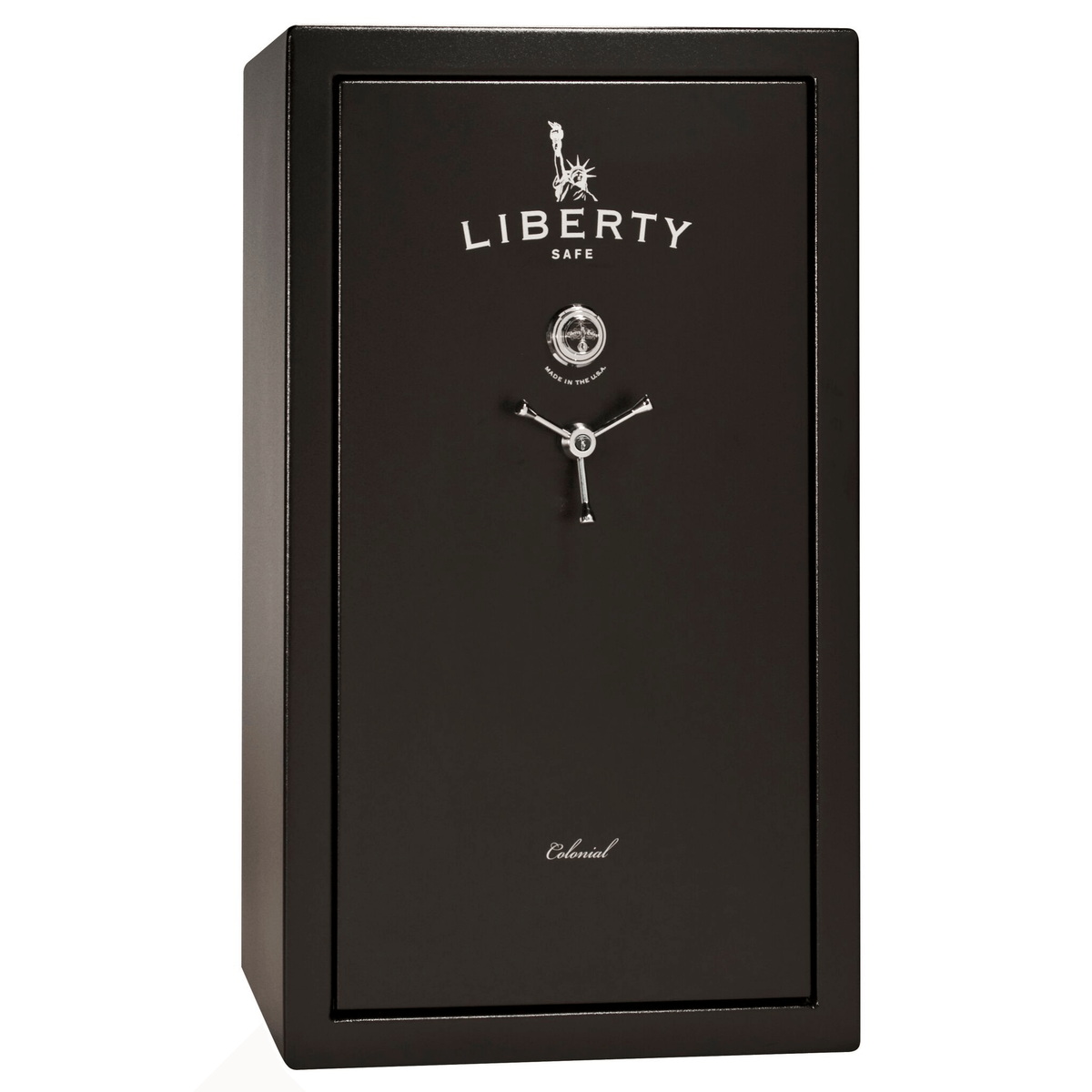 Colonial Series | Level 4 Security | 75 Minute Fire Protection | 30 | DIMENSIONS: 60.5&quot;(H) X 36&quot;(W) X 22&quot;(D*) | Black Textured | Mechanical Lock