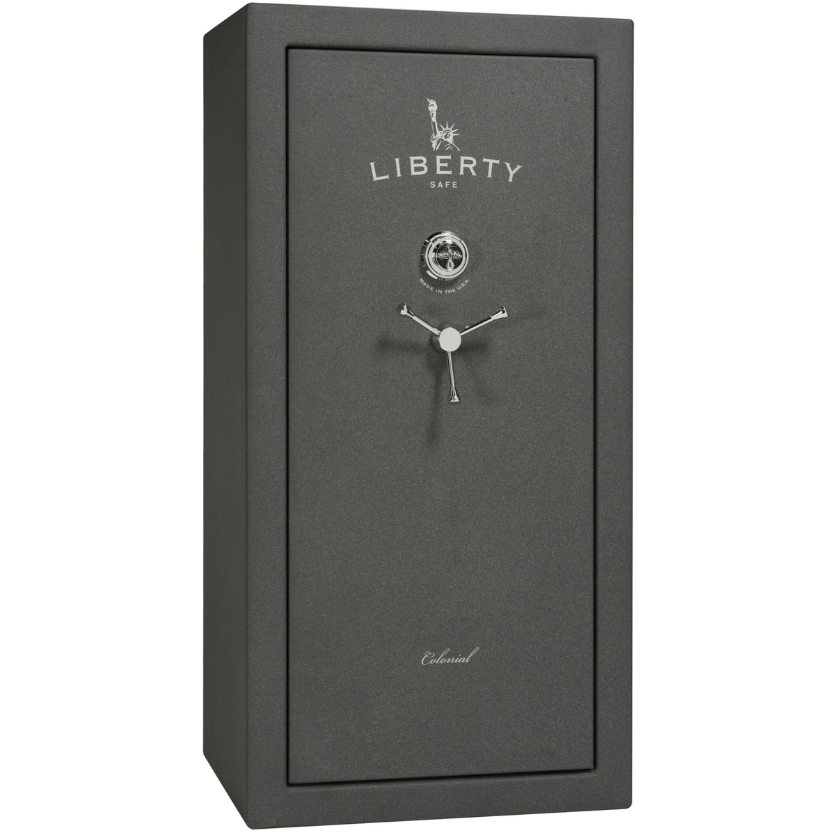 Colonial Series | Level 4 Security | 75 Minute Fire Protection | 23 | DIMENSIONS: 60.5&quot;(H) X 30&quot;(W) X 22&quot;(D*) | Granite Textured | Mechanical Lock